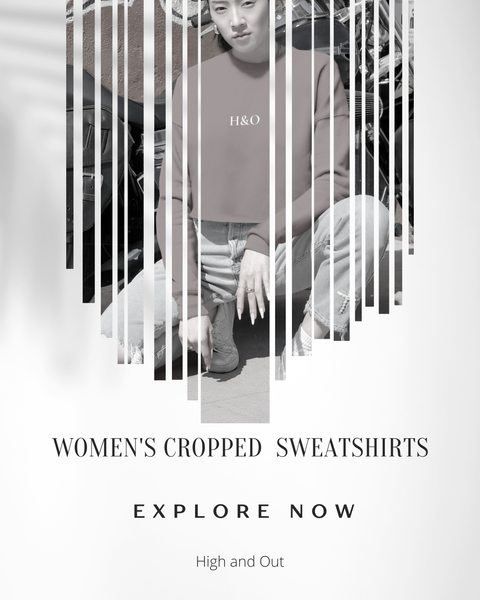Women's Cropped Sweatshirts
