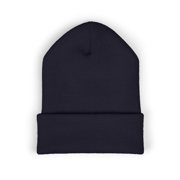 High and Out Minimal Knit Beanie