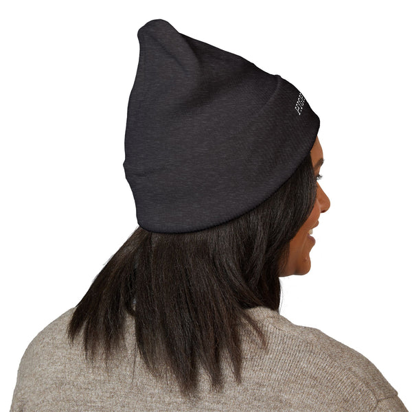 High and Out Minimal Knit Beanie