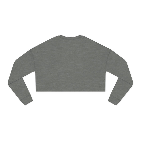 High and Out Cropped Fleece Sweatshirt