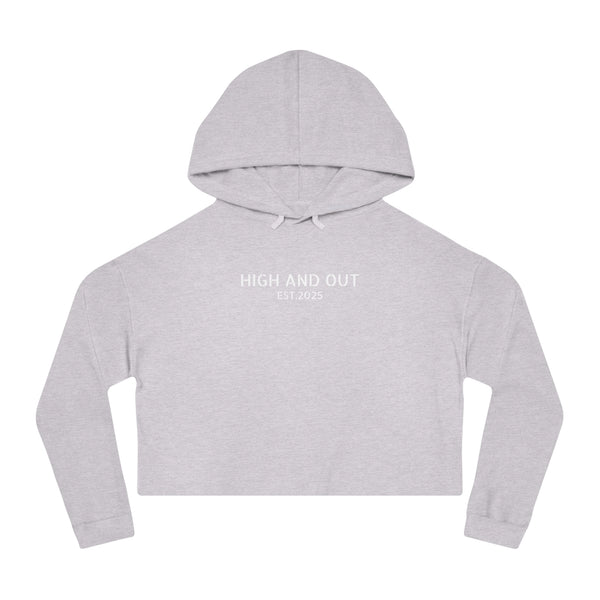 High and Out Cropped Sweatshirt