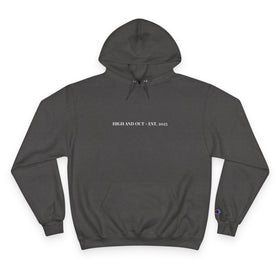 High and Out Essential Hoodie — EST. 2025