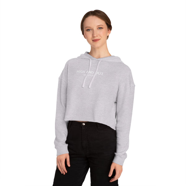 High and Out Cropped Sweatshirt