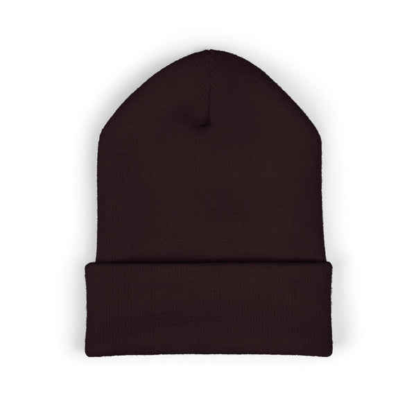 High and Out Minimal Knit Beanie