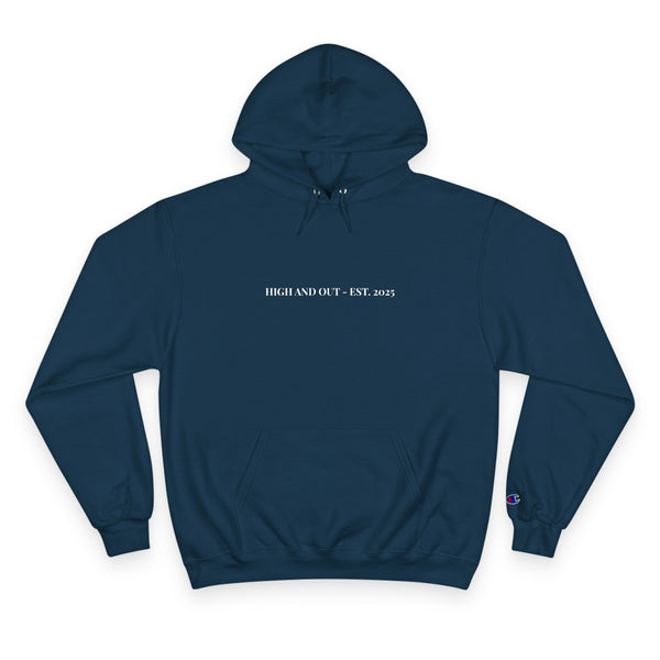 High and Out Essential Hoodie — EST. 2025