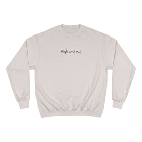 High and Out Old Money Crewneck