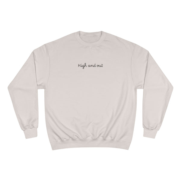High and Out Old Money Crewneck